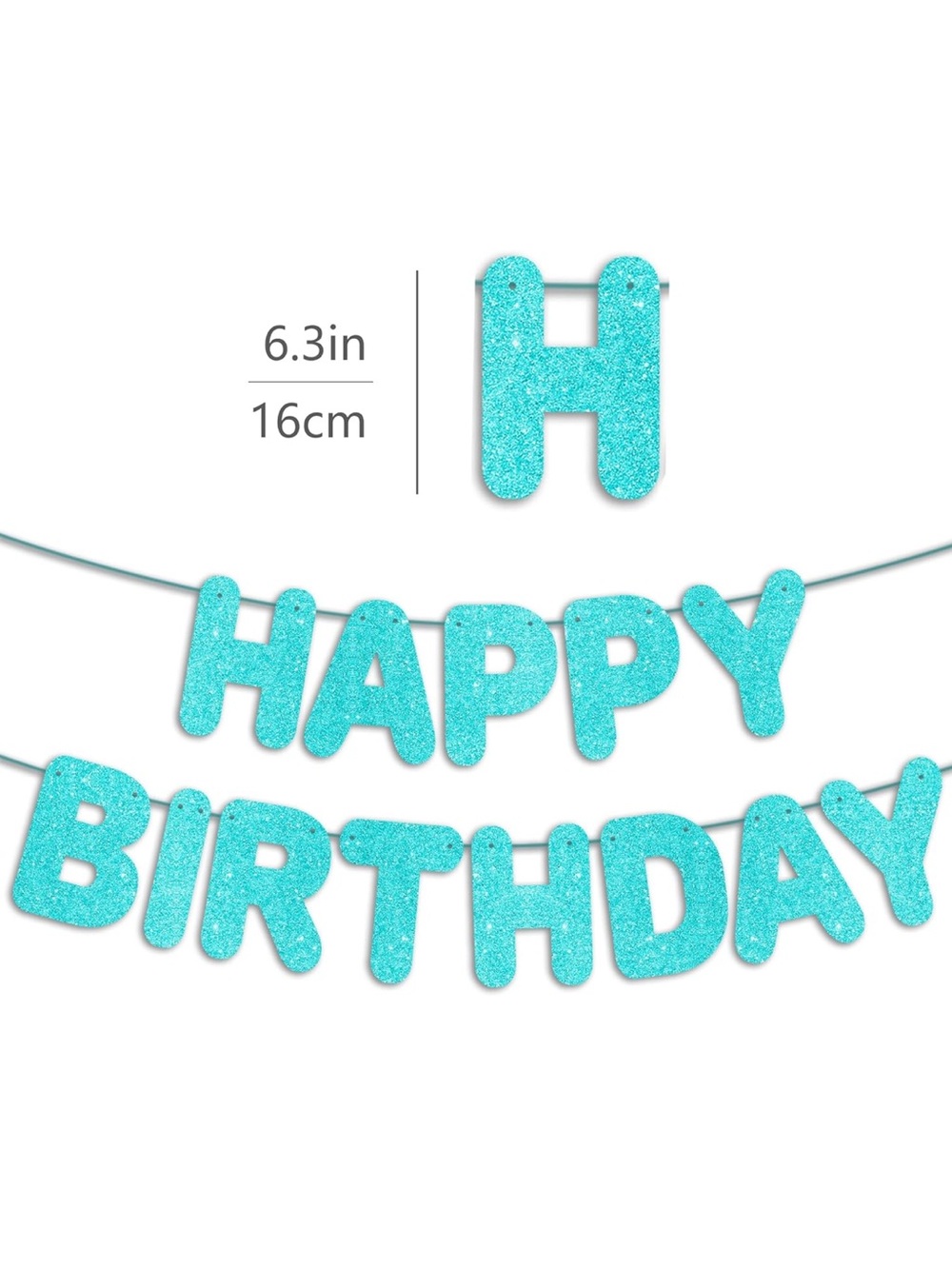 Turquoise Party Decoration Set - Picture 3 of 16